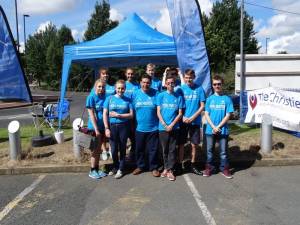 Team from Men Matters Cancer Charity